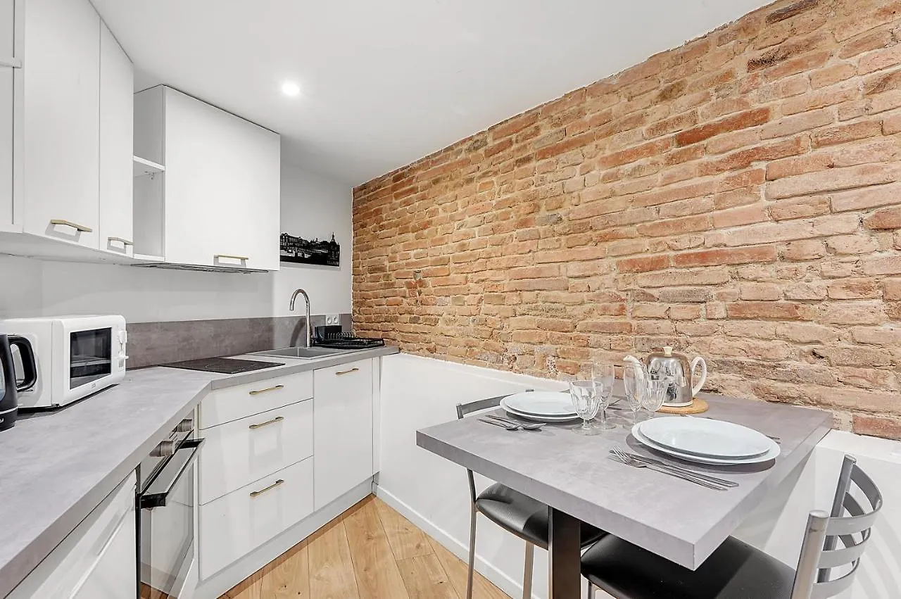 Apartament Le Leonardo-Studio Au Charme Toulousain Tuluza