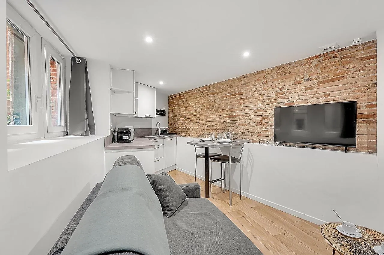 Apartament Le Leonardo-Studio Au Charme Toulousain Tuluza 0*,